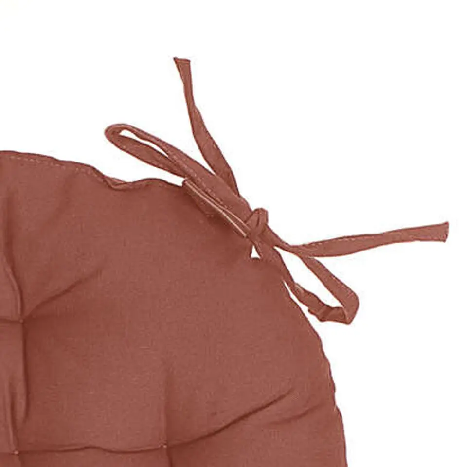 Atmosphera Stoelkussen - terracotta - 38 x 6.5 cm - zitkussen