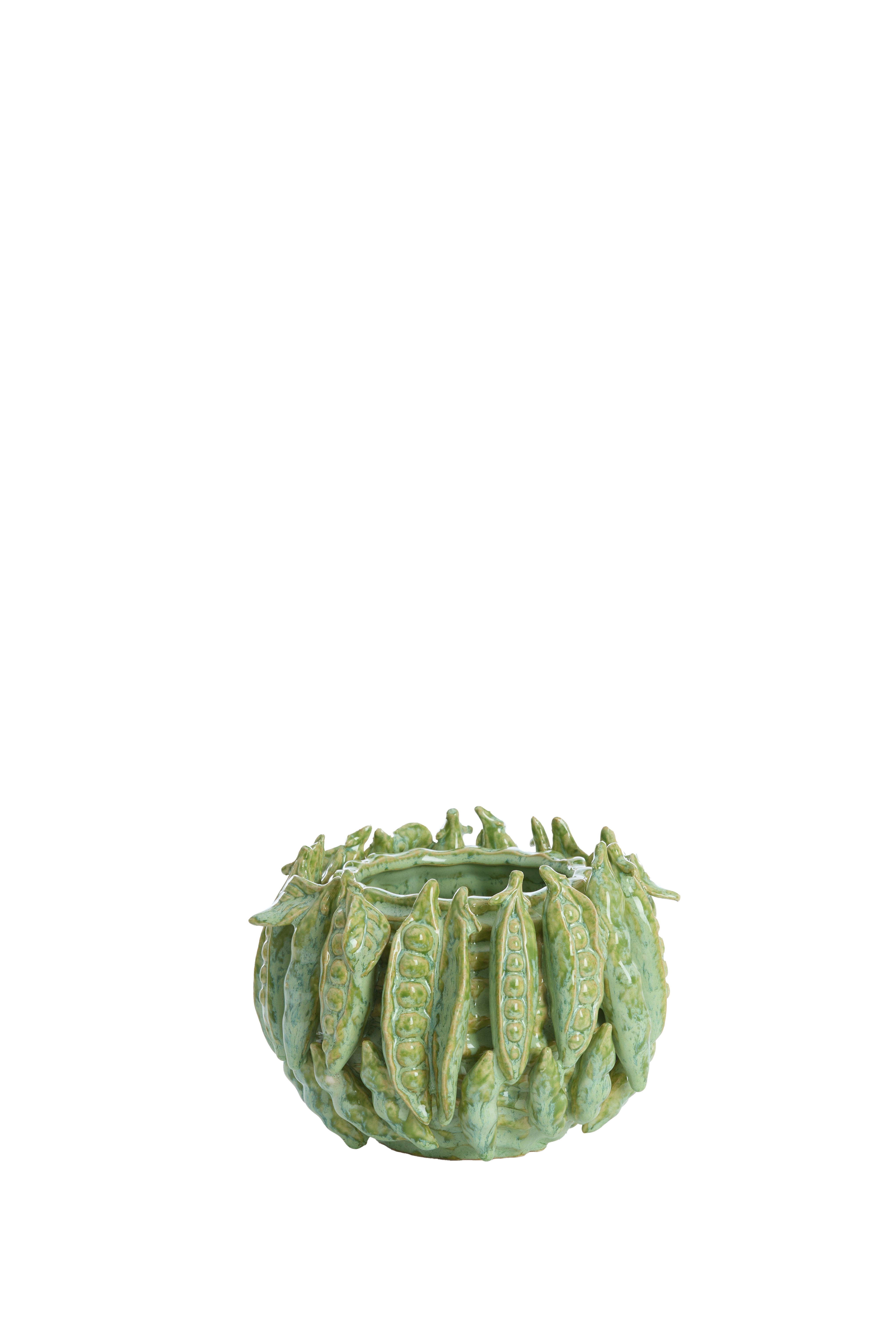 Light & Living vaas FABA - 23.5x22.5x15cm - groen