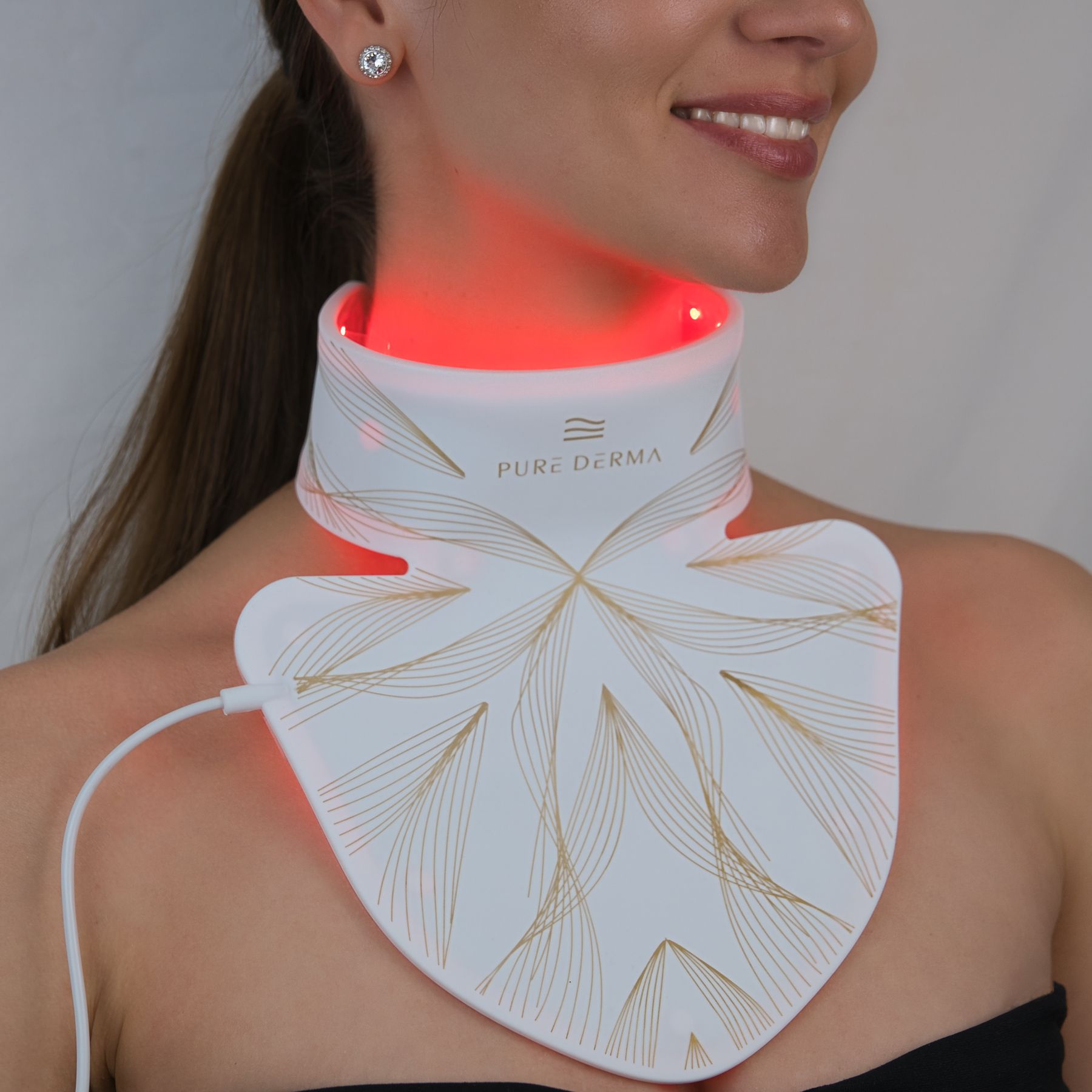 Pure Derma London LED Light Therapy Neck and Décolletage