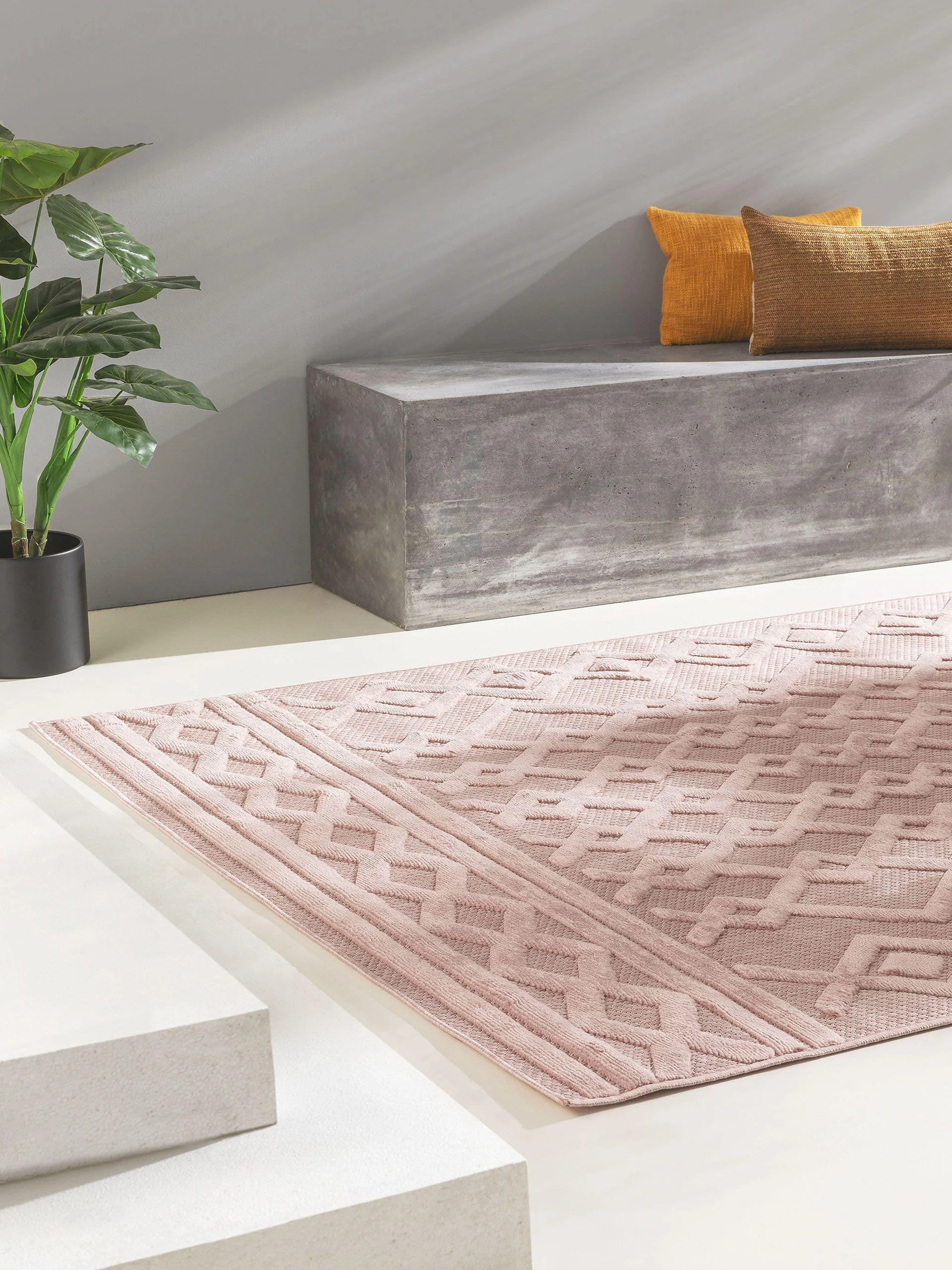 Indoor & Outdoor-Teppich Bonte mit Hoch-Tief-Struktur
