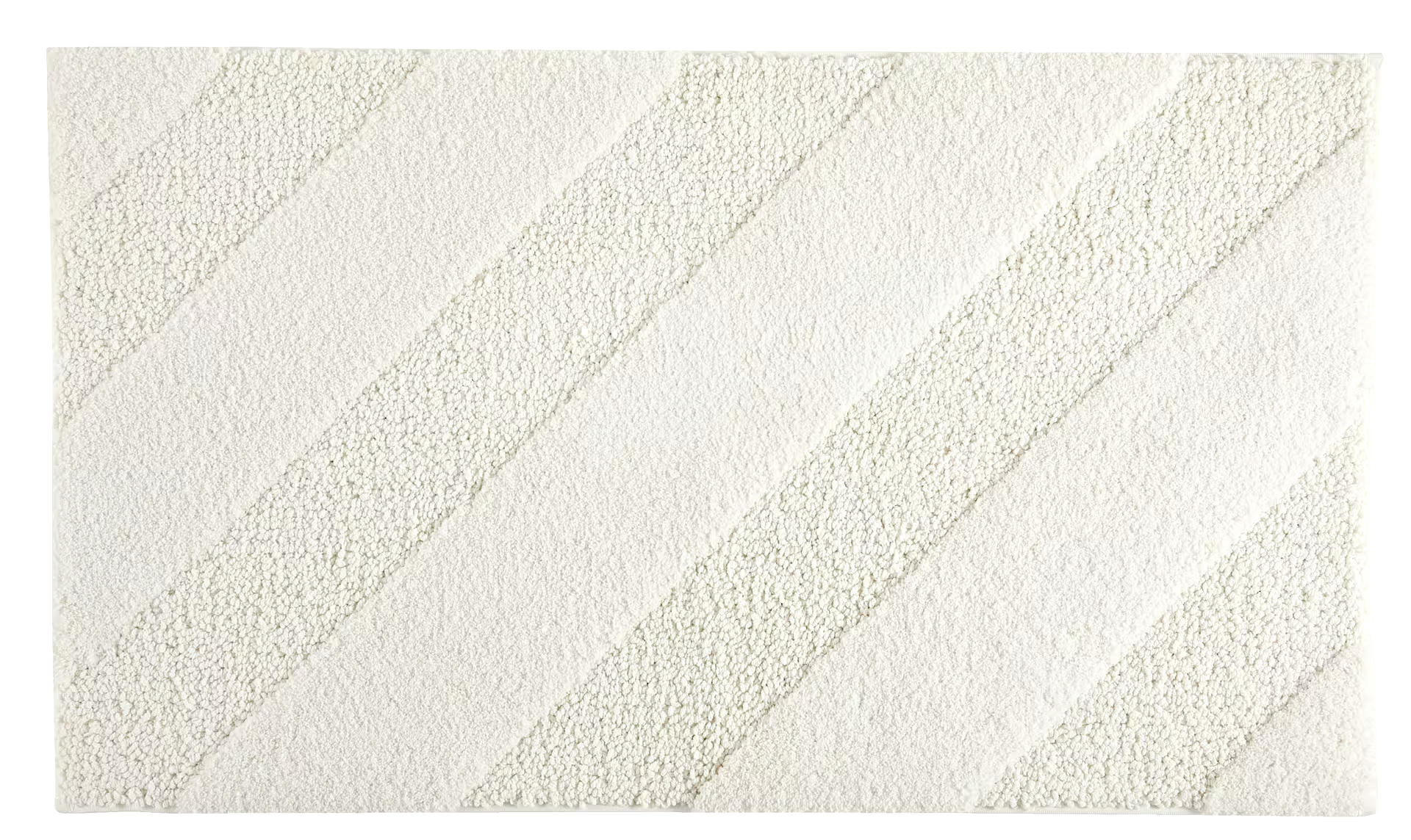 White Recycled Bath Mat, 20-in x 34-in