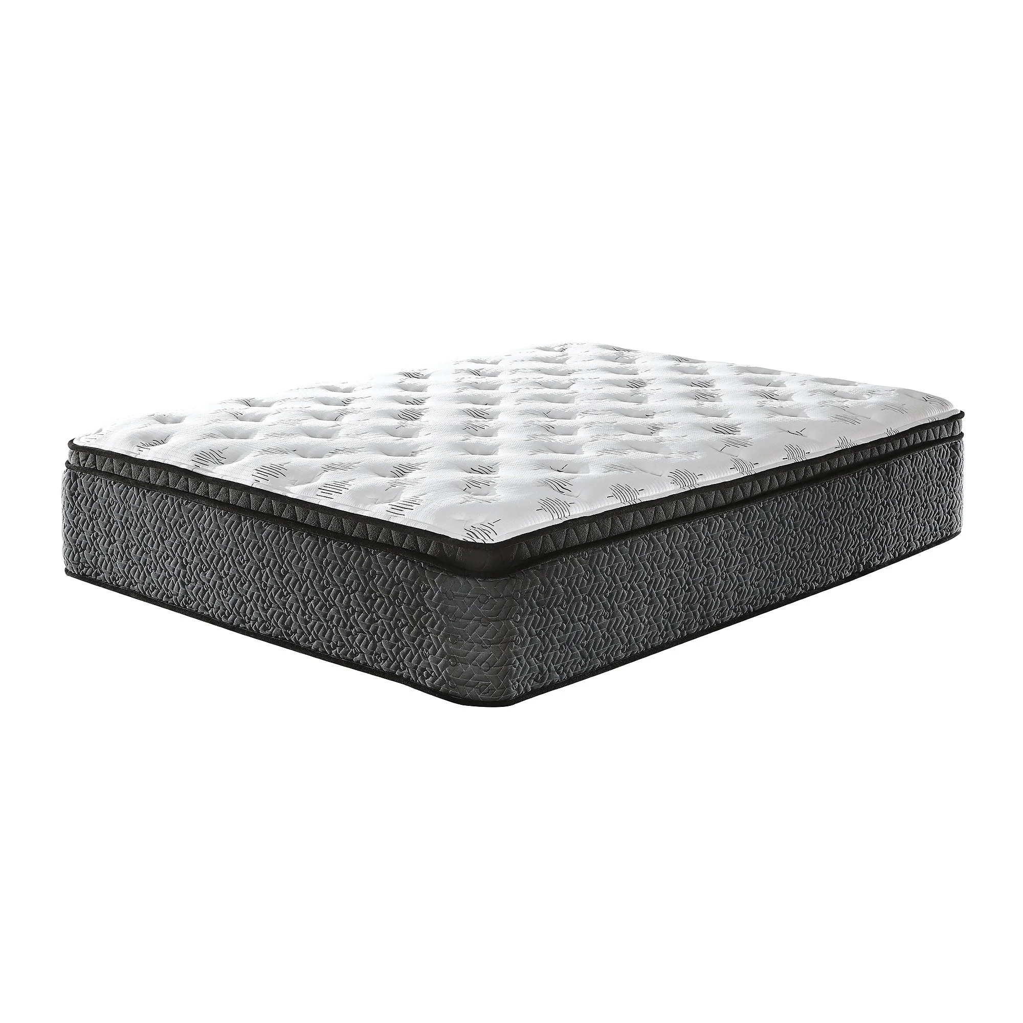Signature Design by Ashley 16-inch Ultra Luxury Euro top with Memory Foam Plush Mattress