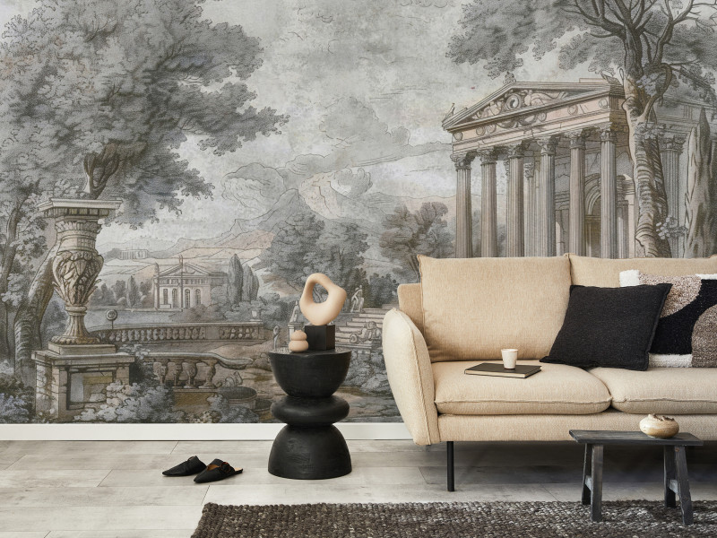 Fototapeta Antyczna świątynia na wzgórzu 100x70cm