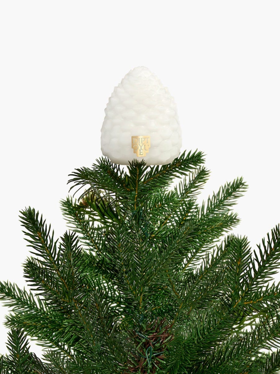 Sculpted Wax Pine Cone