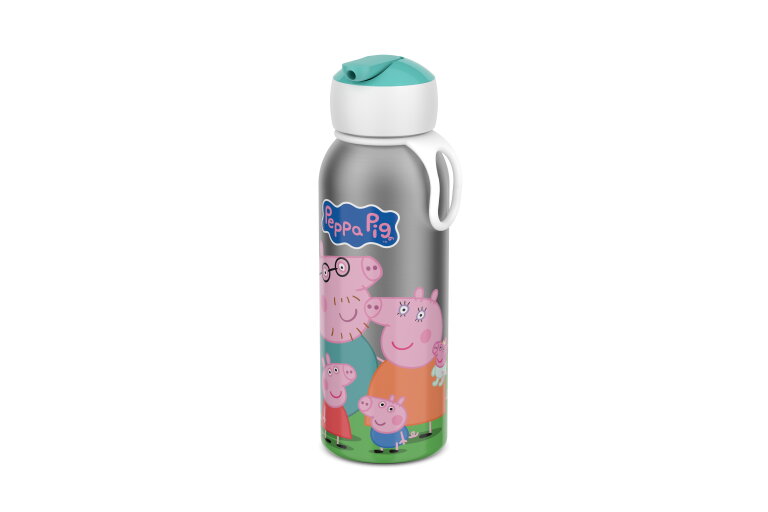 Isoleerfles flip-up Campus 350 ml - Peppa Pig