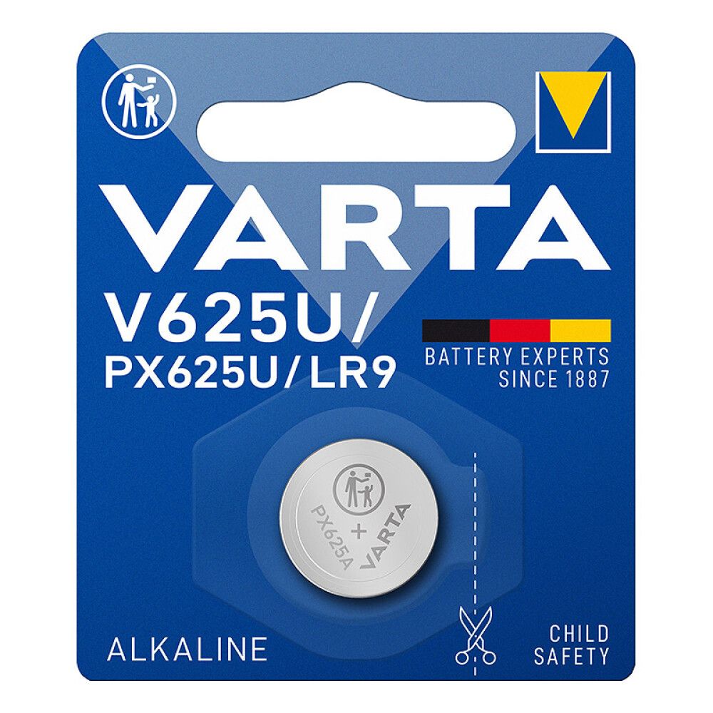 KNAPPCELLEBATTERI VARTA V625U PX625U 1,5V