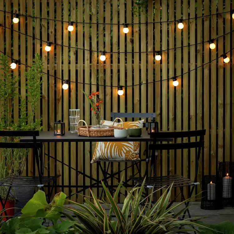 Habitat 30 Warm White Festoon String Light