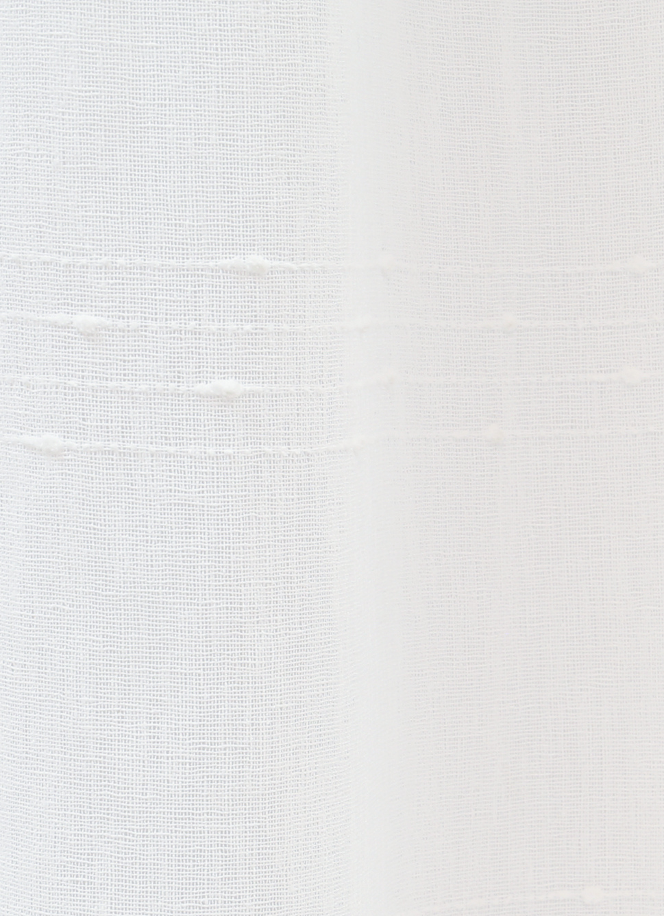 VOILAGE AVEC RAYURES HORIZONTALES EN RELIEFBLANC