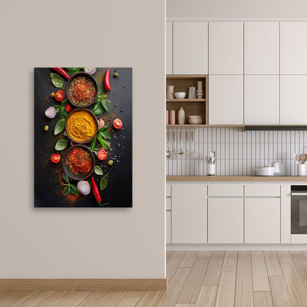 Feeby Obraz nowoczesny, Jedzenie Przyprawy Kuchnia 40x60