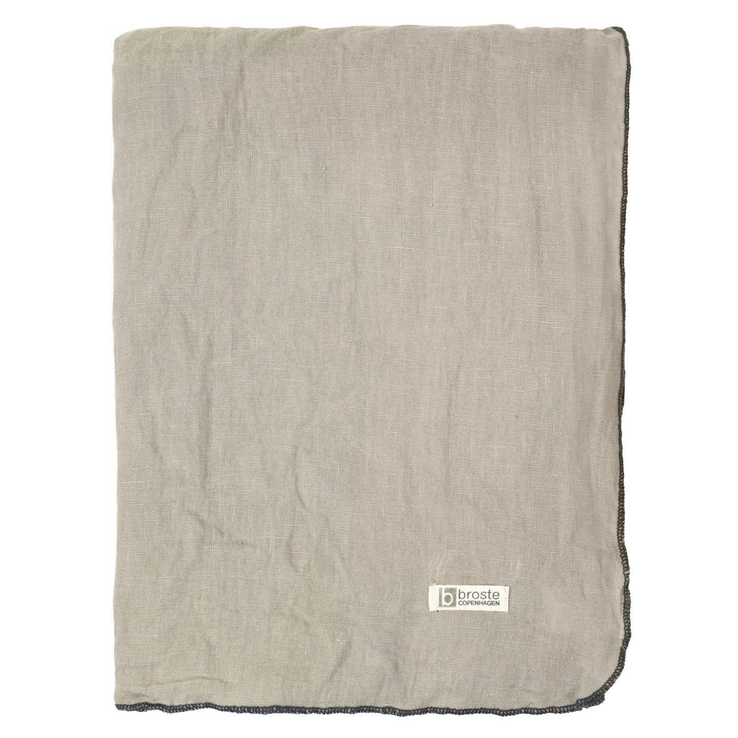 - Nappe Gracie Tissus beige 200x160 cm