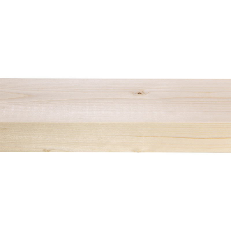 Chevron en sapin raboté 210 x 9,3 x 3,4 cm