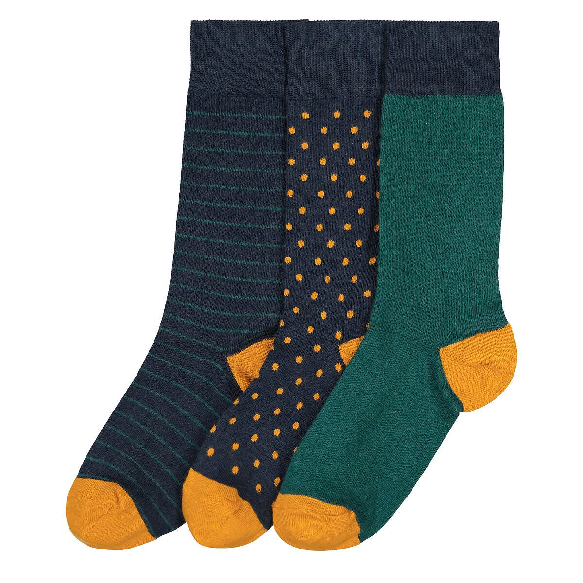 Lot 3 paires de chaussettes, fabriquées en France