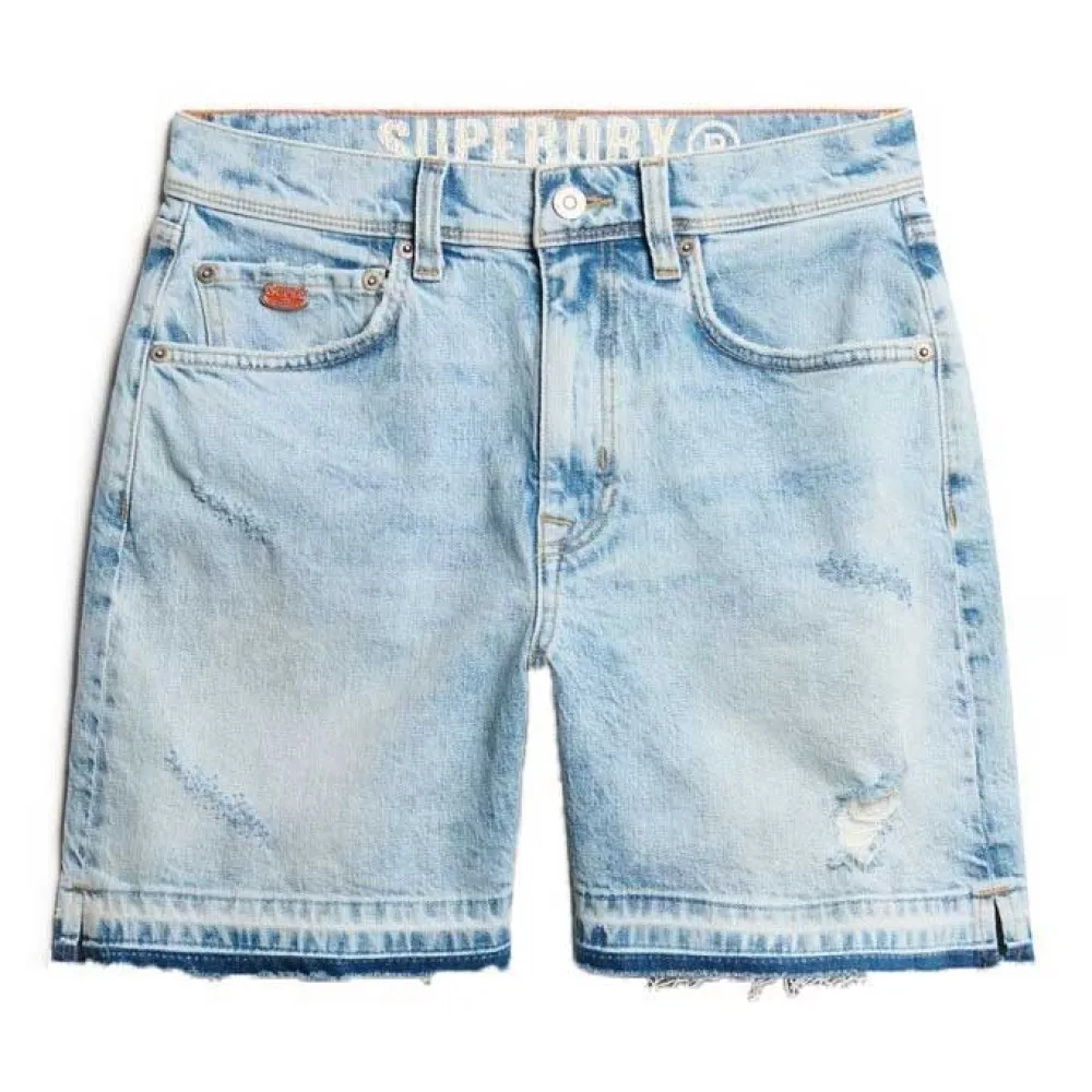 Superdry Mid Rise Cut Off shorts