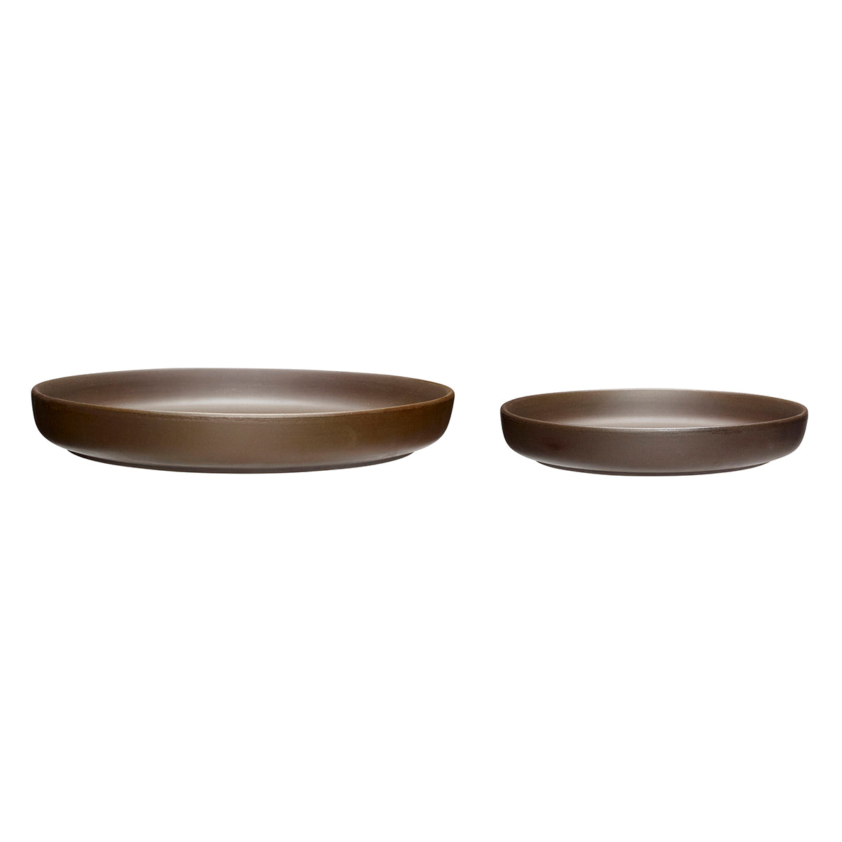Hübsch borden Clay - keramiek - ø20xh4, ø31xh5cm