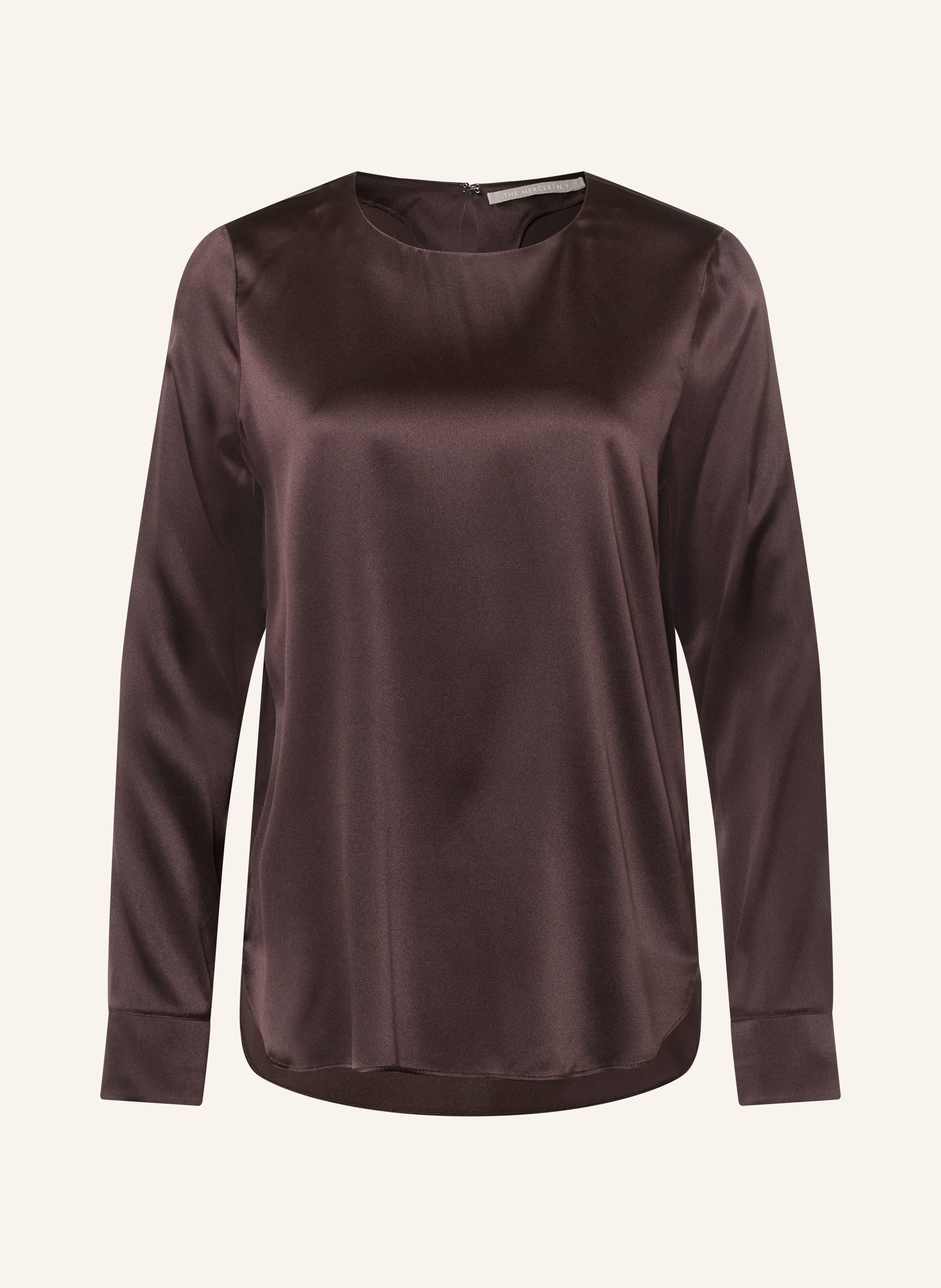 (THE MERCER) N.Y. Blusenshirt mit Seide