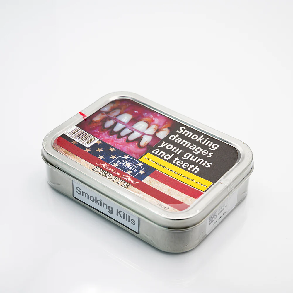 Gawith Hoggarth American Blend Delite Pipe Tobacco 50g Tin