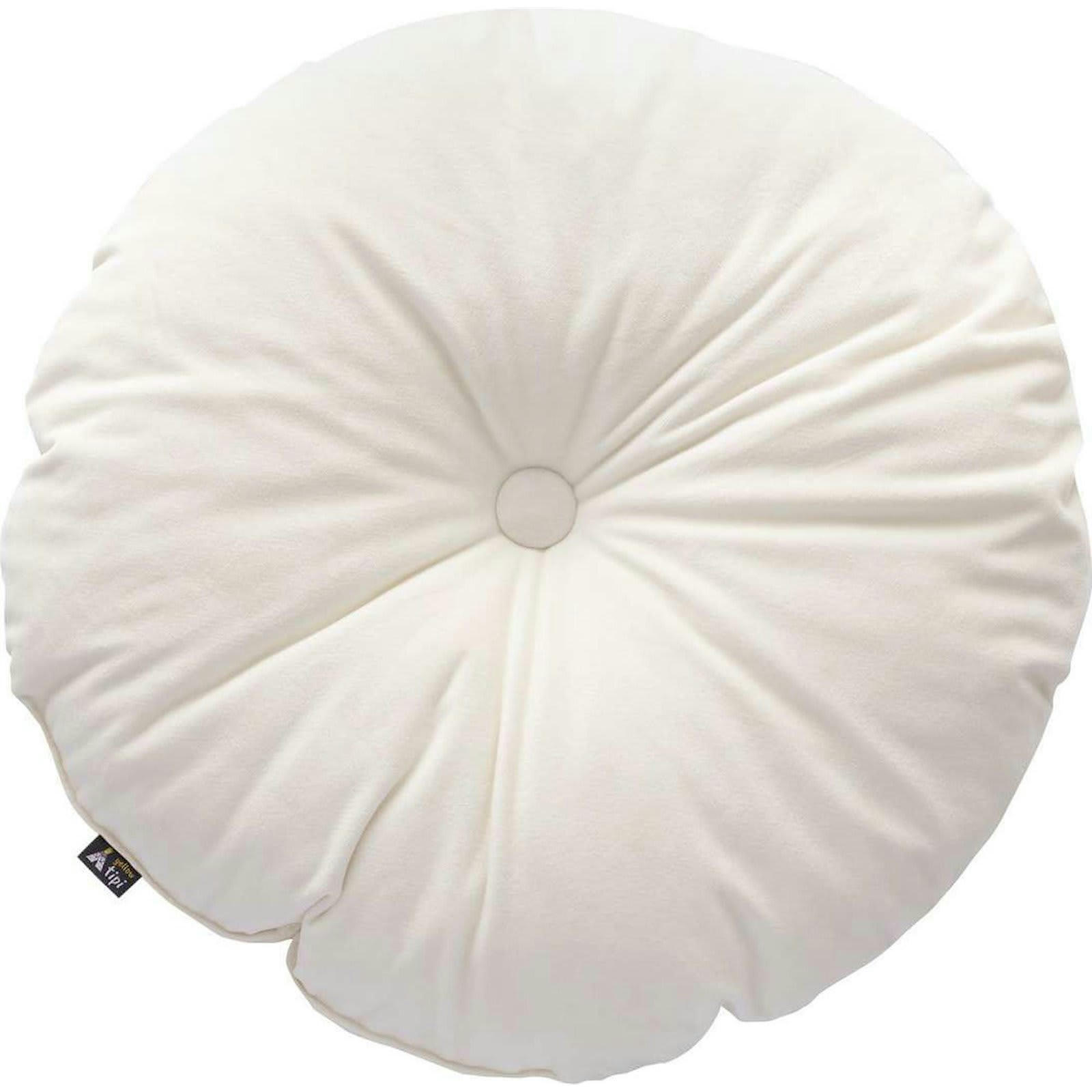 POSH VELVET - Coussin Velours Blanc