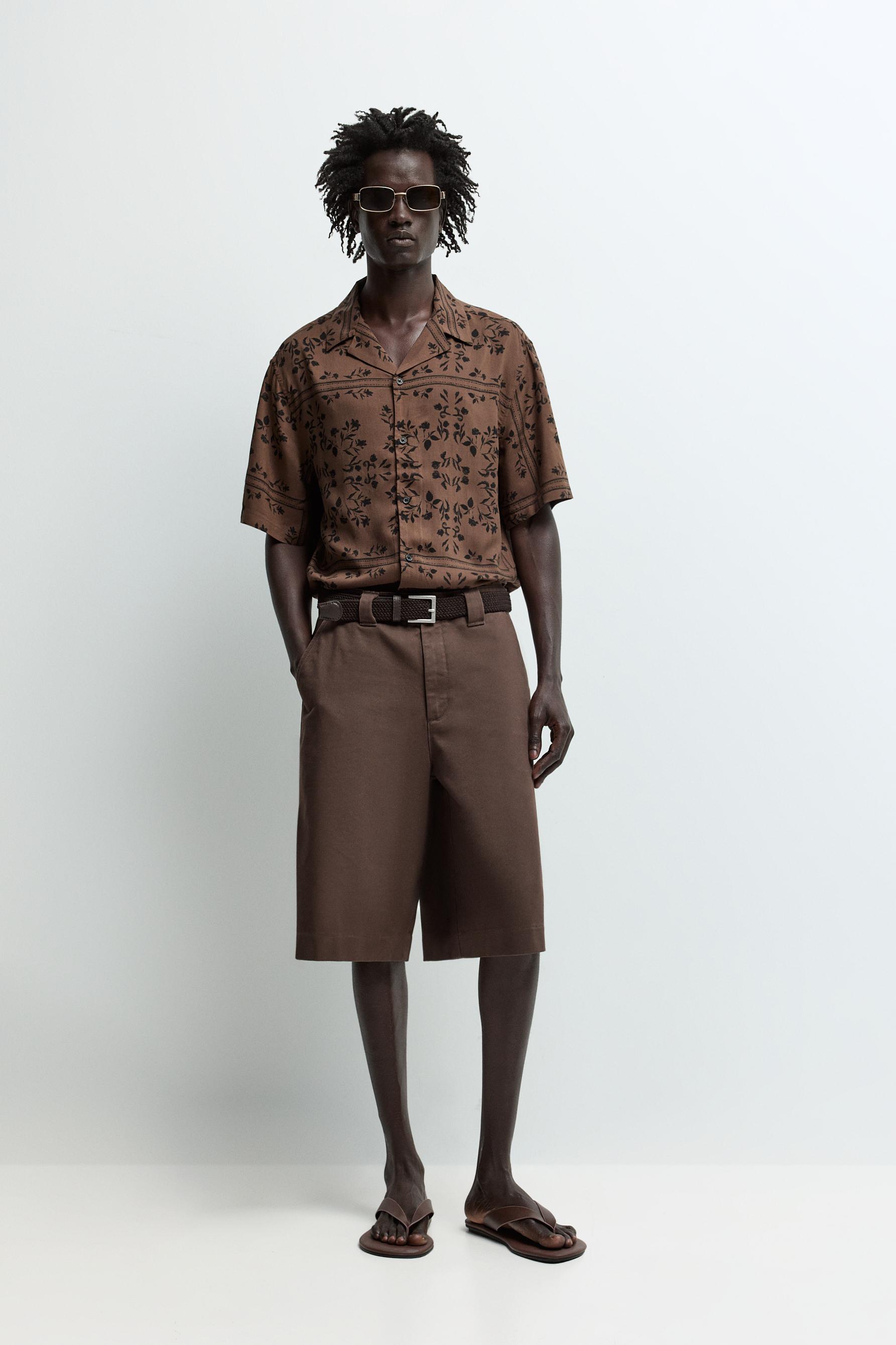 Camisa resort flores