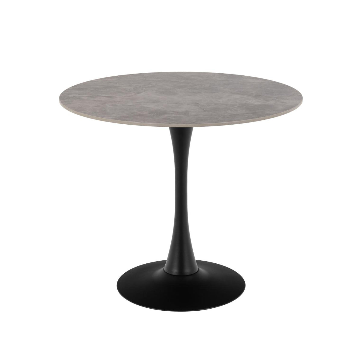 Rebellenclub Lugo Eetkamertafel - ø90 cm - Grijs