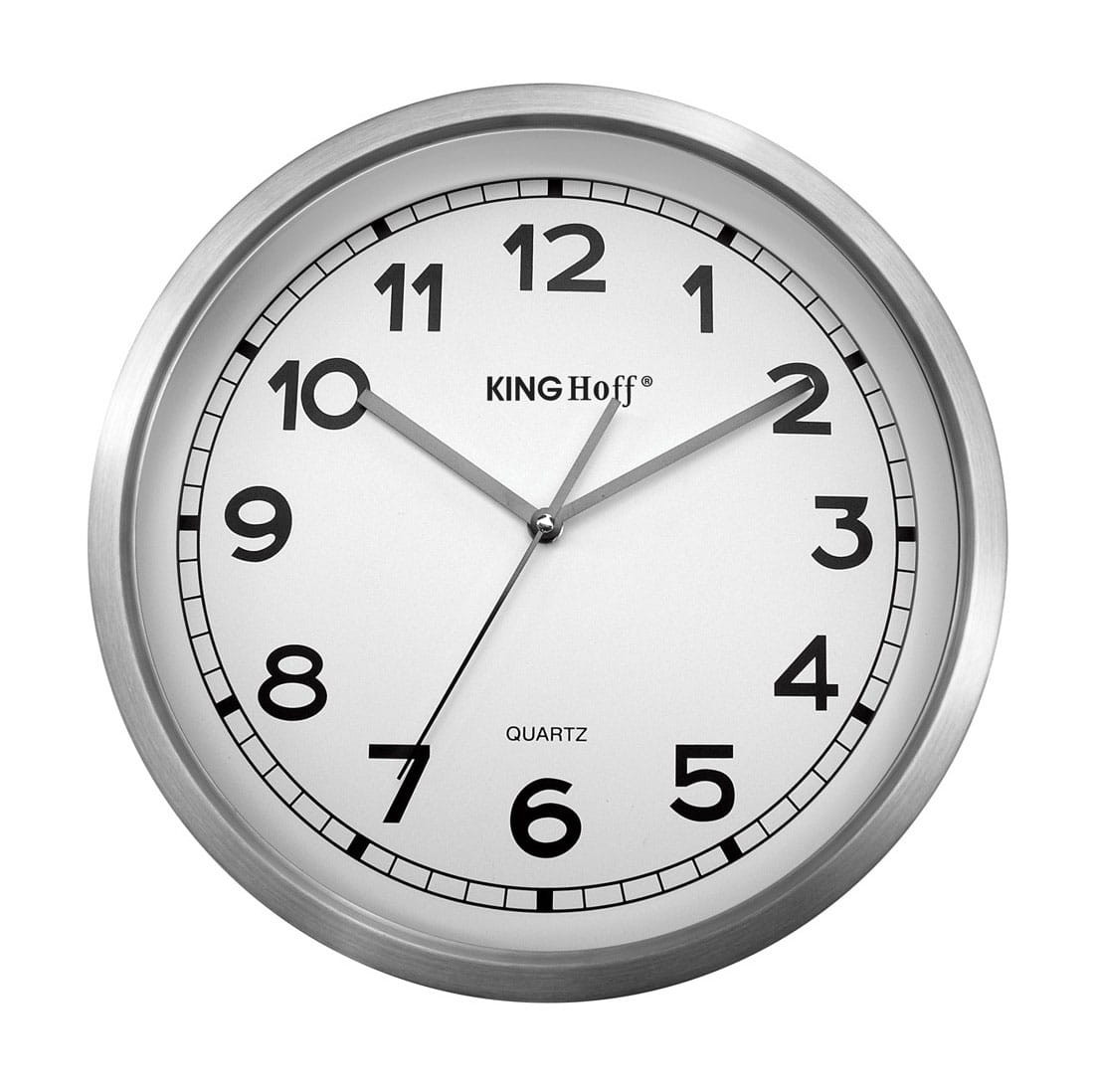 Zegar ścienny 34cm KINGHOFF