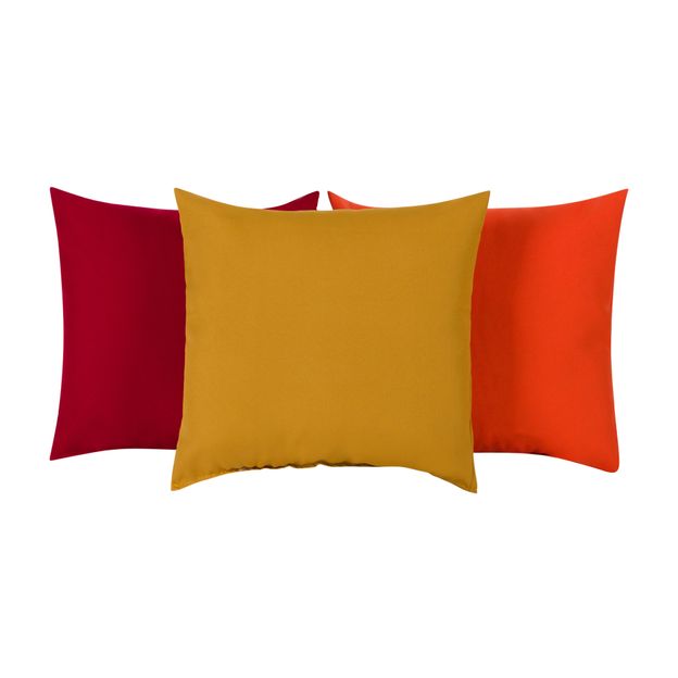 VENTURA CORES QUENTES ALMOFADA 40 CM X 40 CM VRD