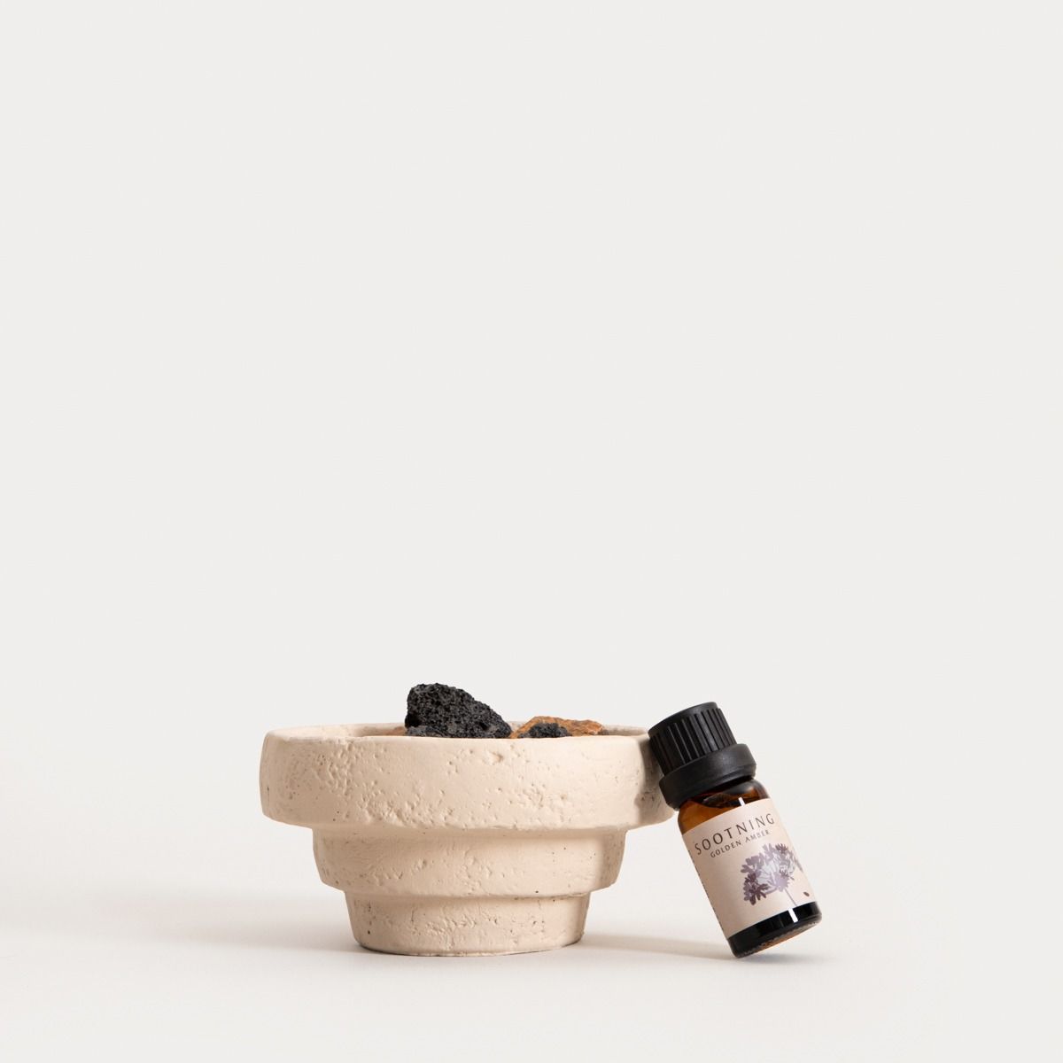 Zestaw zapachowy ZEN RITUAL z kamieniami wulkanicznymi i olejkiem 10 ml