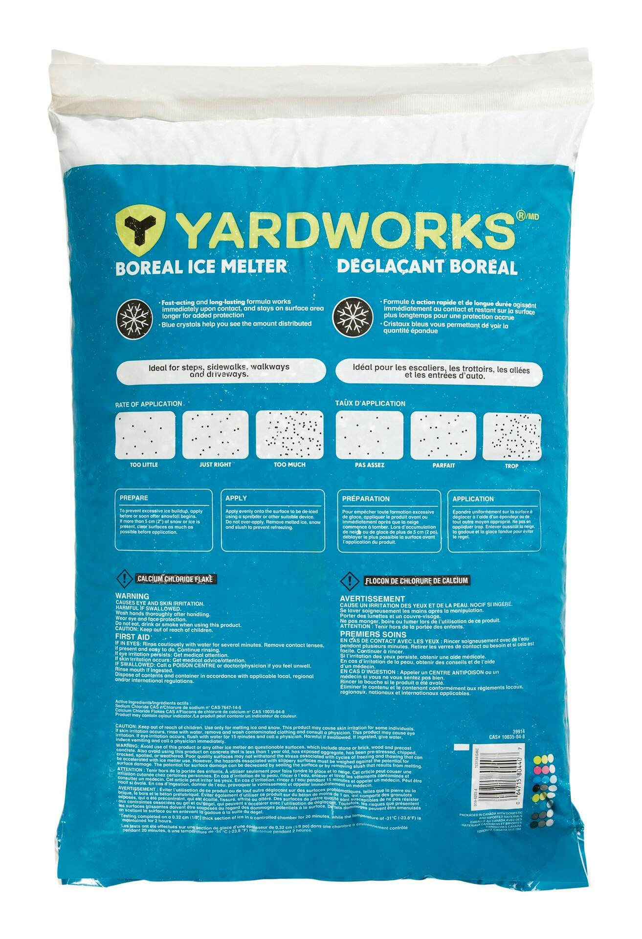Yardworks High Performance Ice Melter Bag, 20-kg