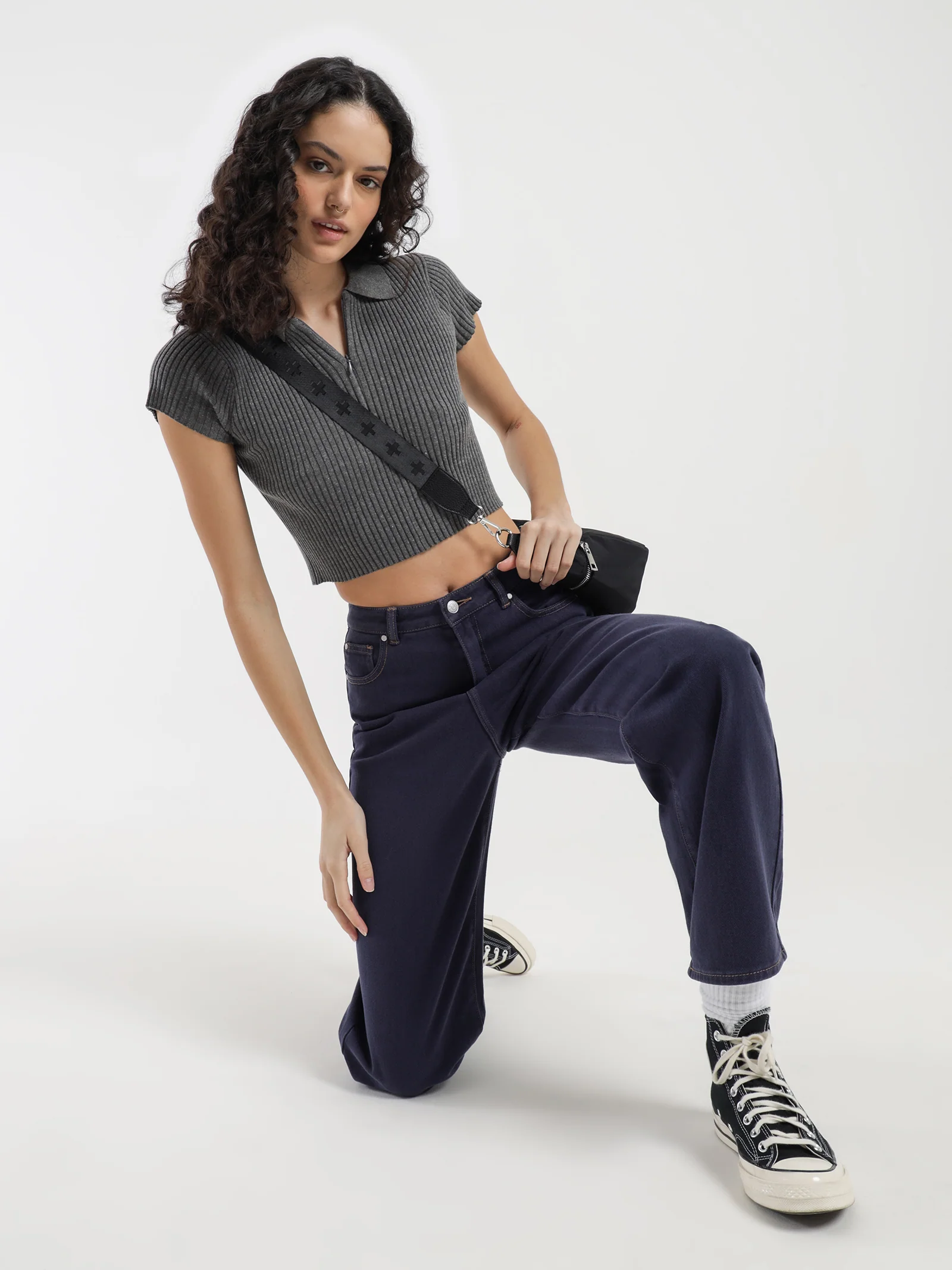 Bryce Zip Front Top