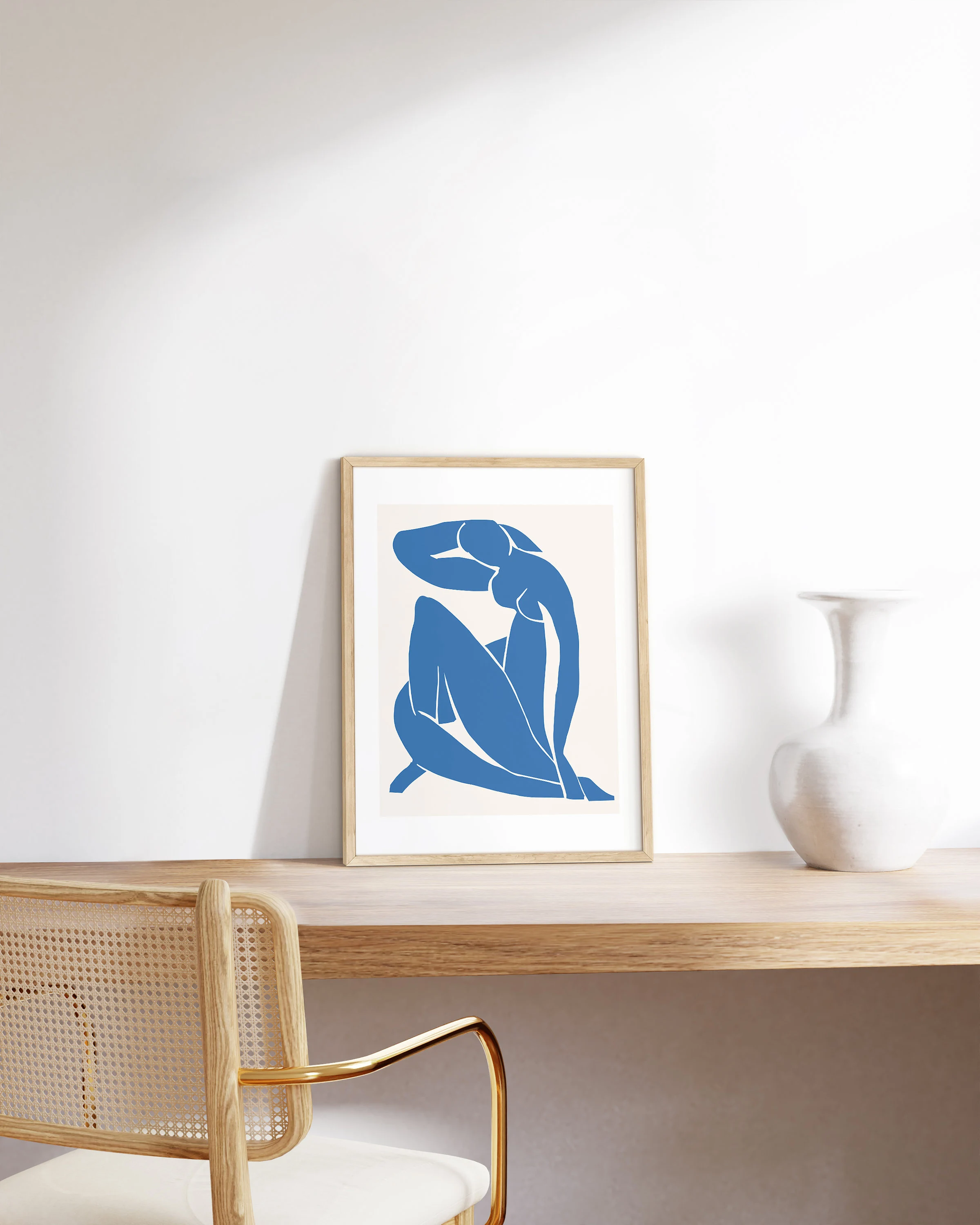 Oak Wood 11x14 Picture Frame - Haus and Hues Art Display