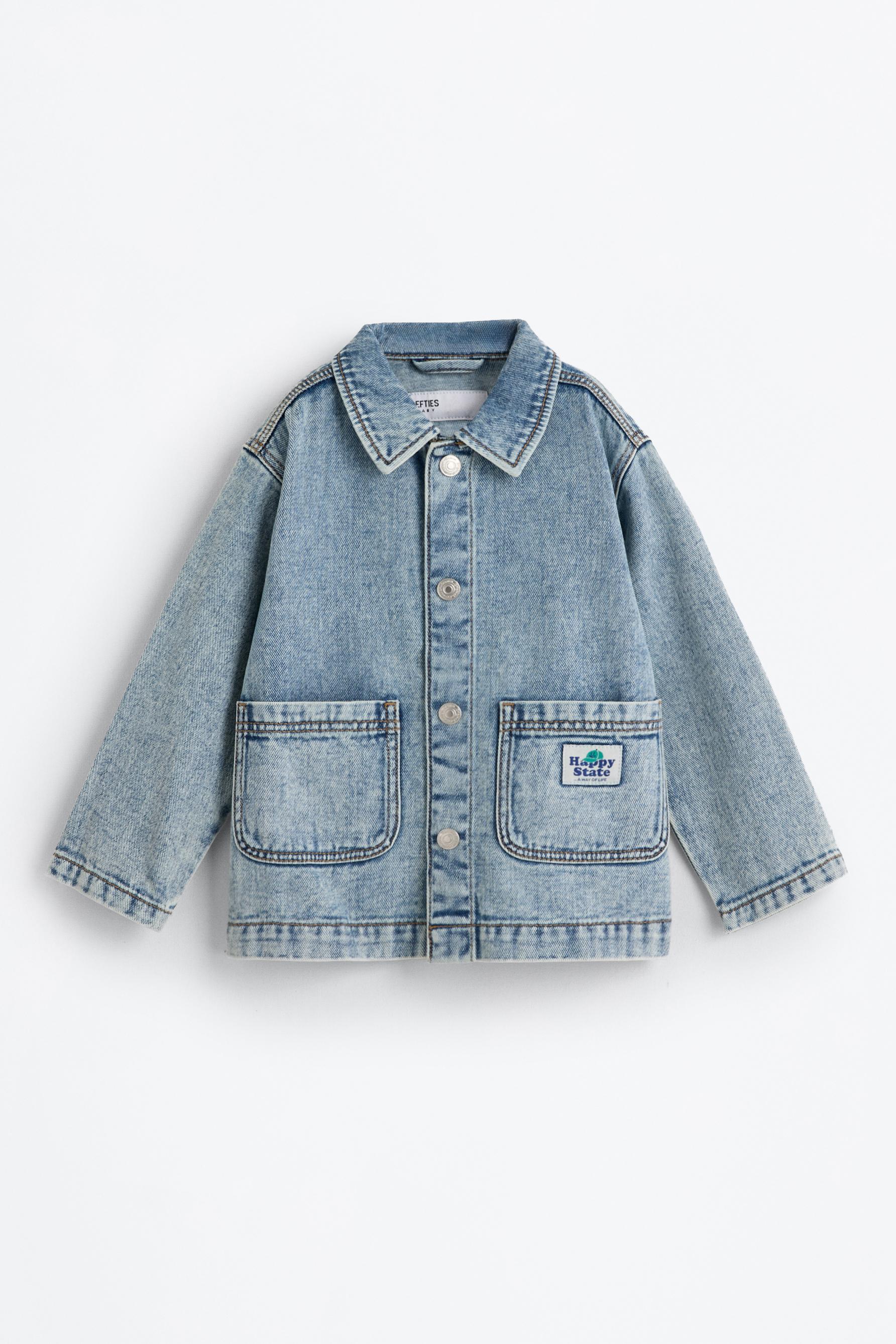 Sobrecamisa denim bolsillos
