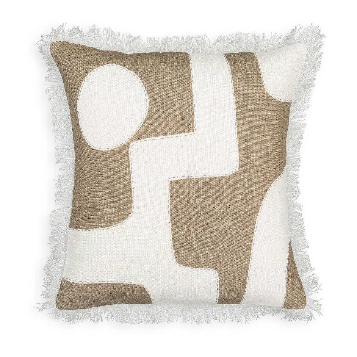 Housse de coussin en lin, 40 x 40 cm, Kinabe