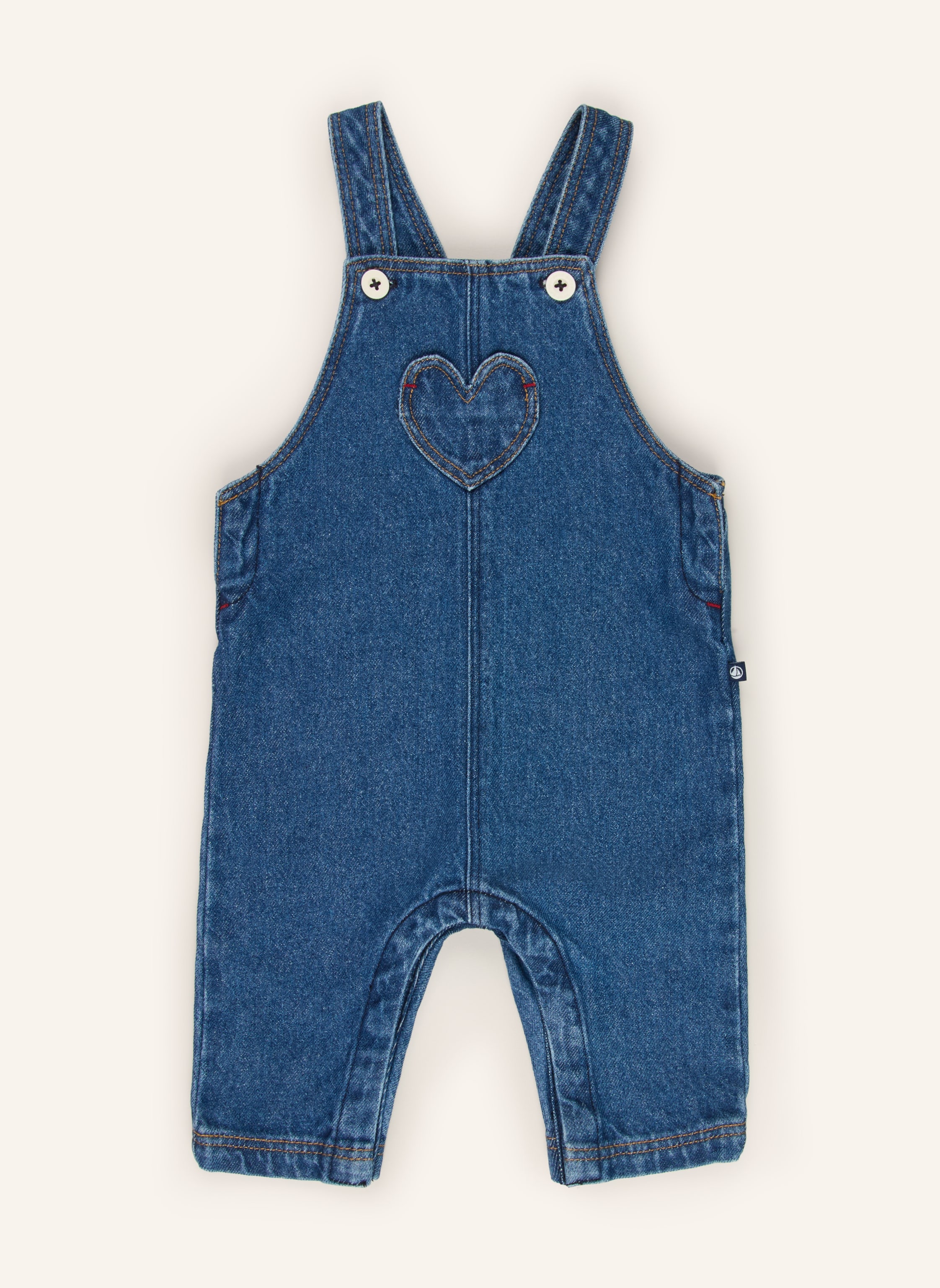 PETIT BATEAU Jeans-Latzhose