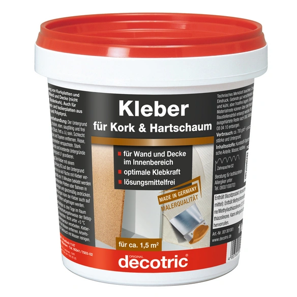 Kleber, 1,0 kg, hellbeige