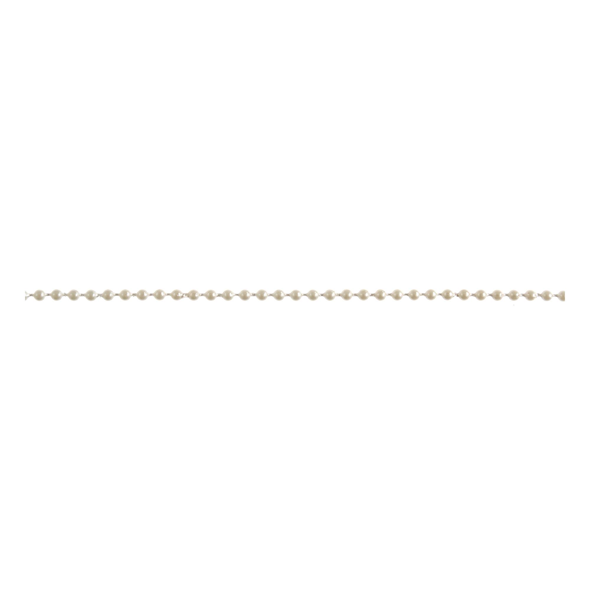 Cream 2.5mm Plain Pearl Beading by the Metre