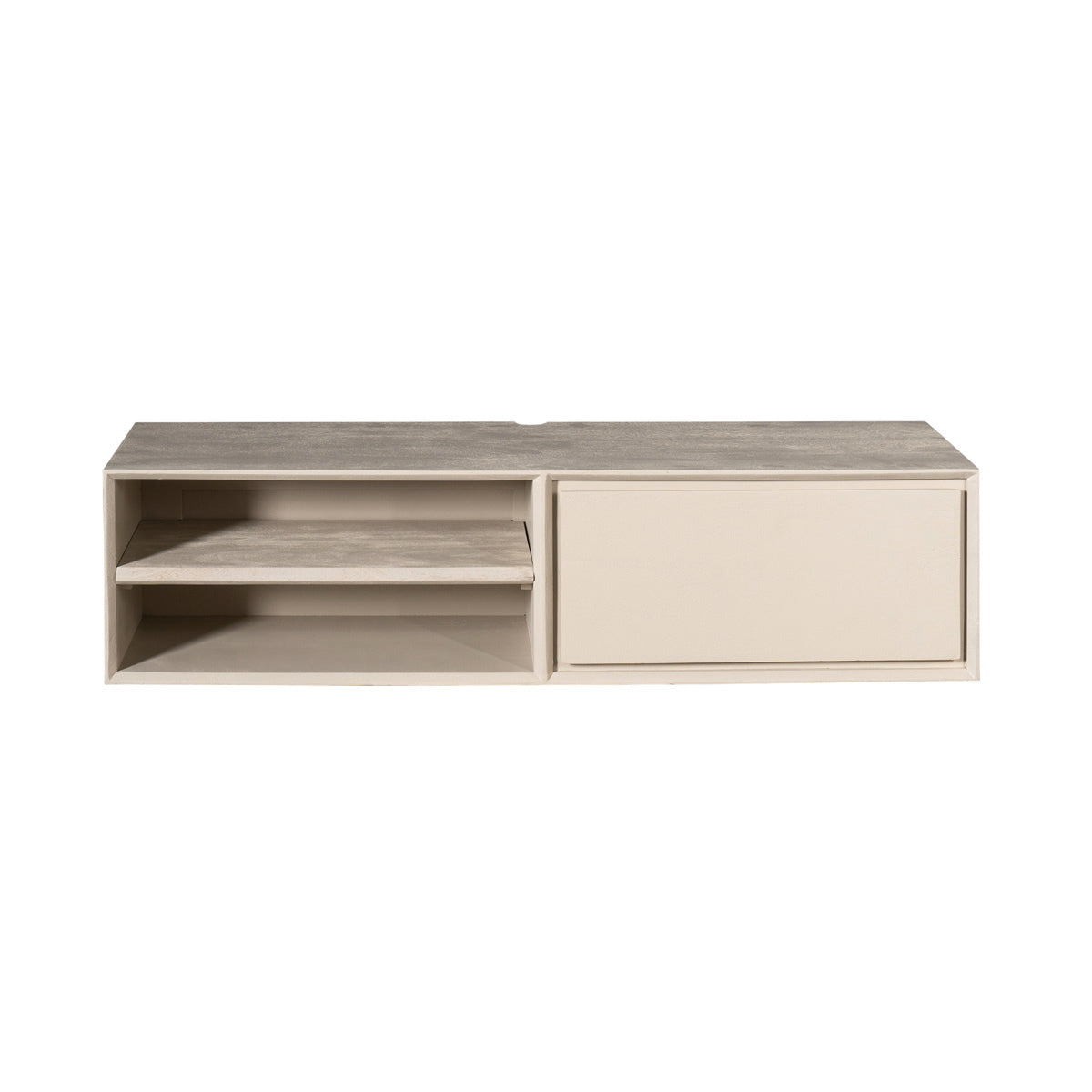 Starfurn Tv-meubel Ambiance - Zwevend - Zandkleur Hout - 120x35x30cm