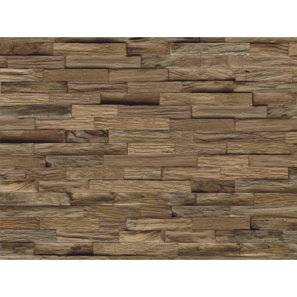 Wandverblender »INDO TEAK CLASSIC«, braun, unbehandelt, Holz, Stärke: 20 mm