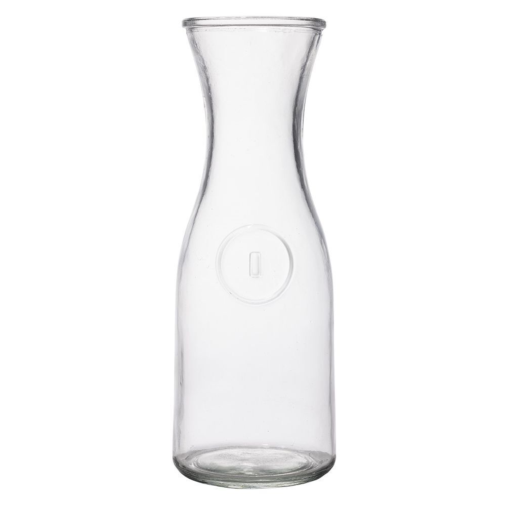 Carafe verre transparent 1L
