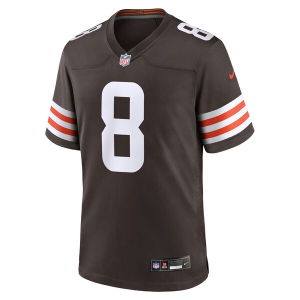 Dillon Gabriel Cleveland Browns Nike Team Game Jersey -  Brown