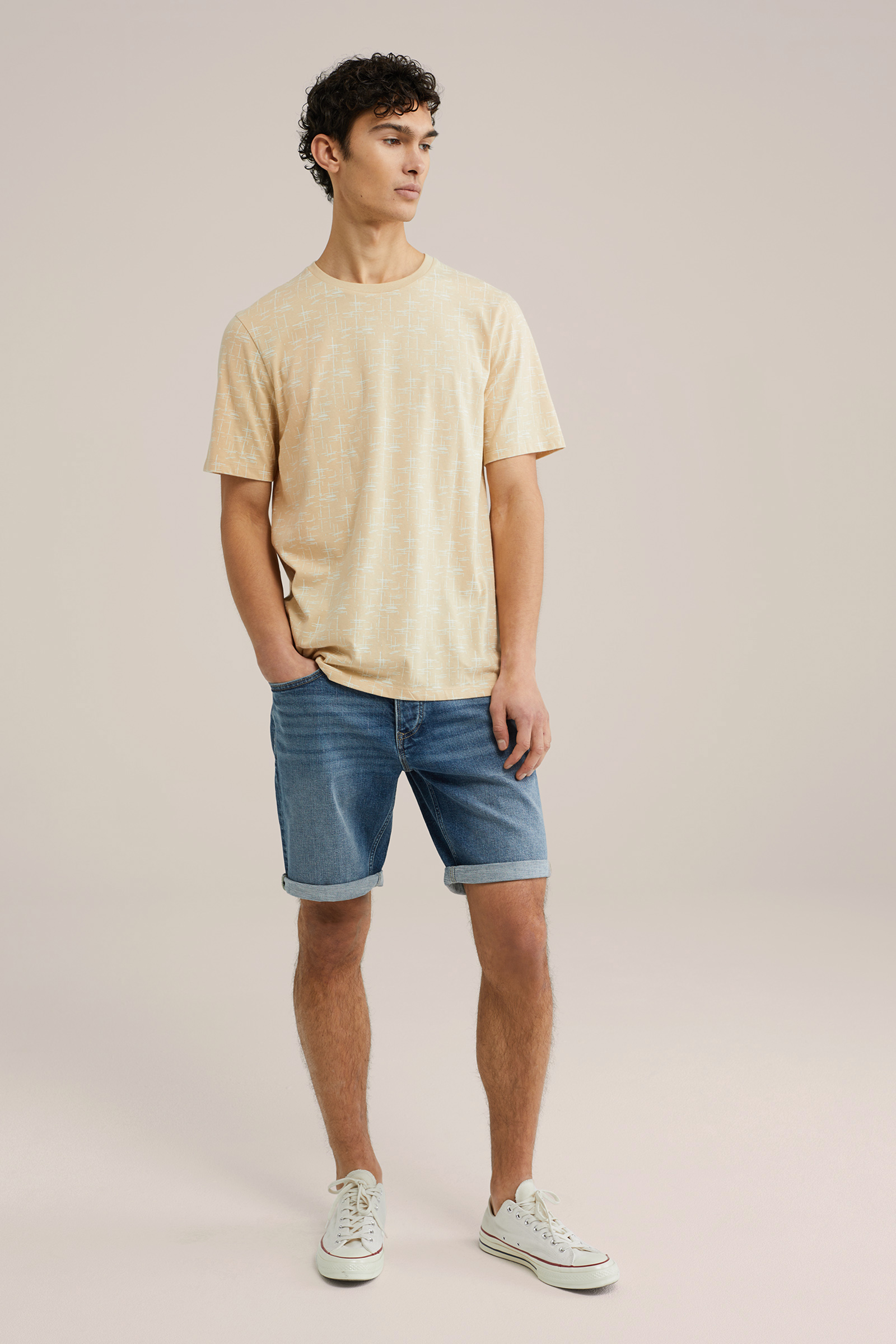 Heren Regular fit T-shirt met print