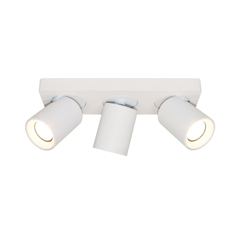 Artdelight spot Megano - 3 lichts - 30 x 11.5  cm - wit
