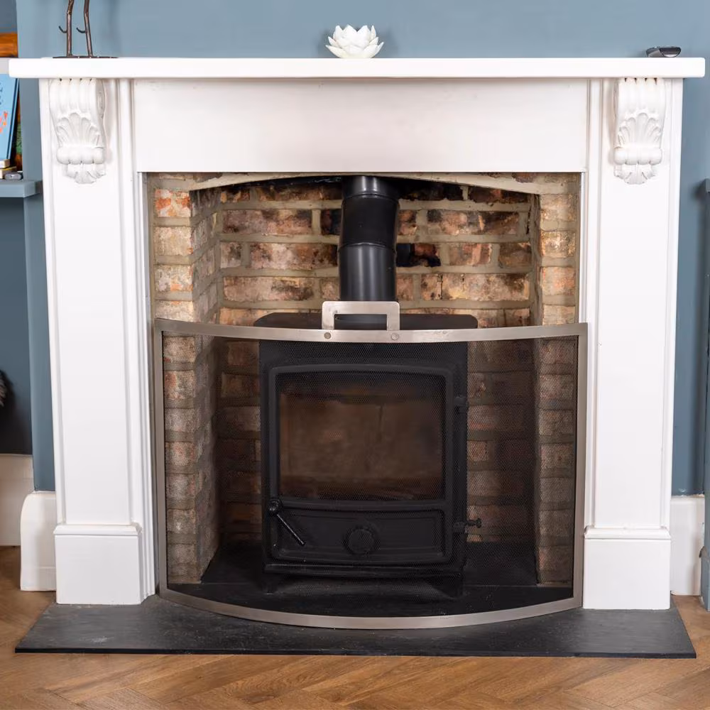 Curved Fire Screen / Fire Guard - 90cm