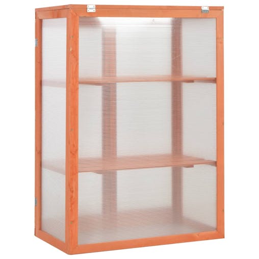 NNEVL Greenhouse Wood 75x47x109 cm
