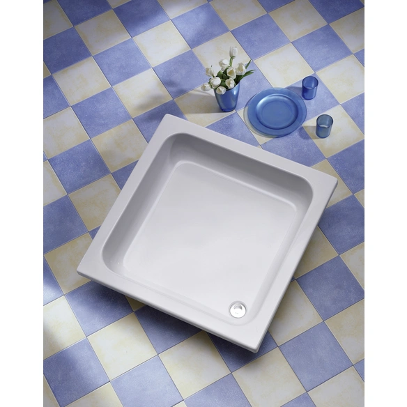 Duschwanne »Saba«, BxT: 80 x 80 cm, weiß