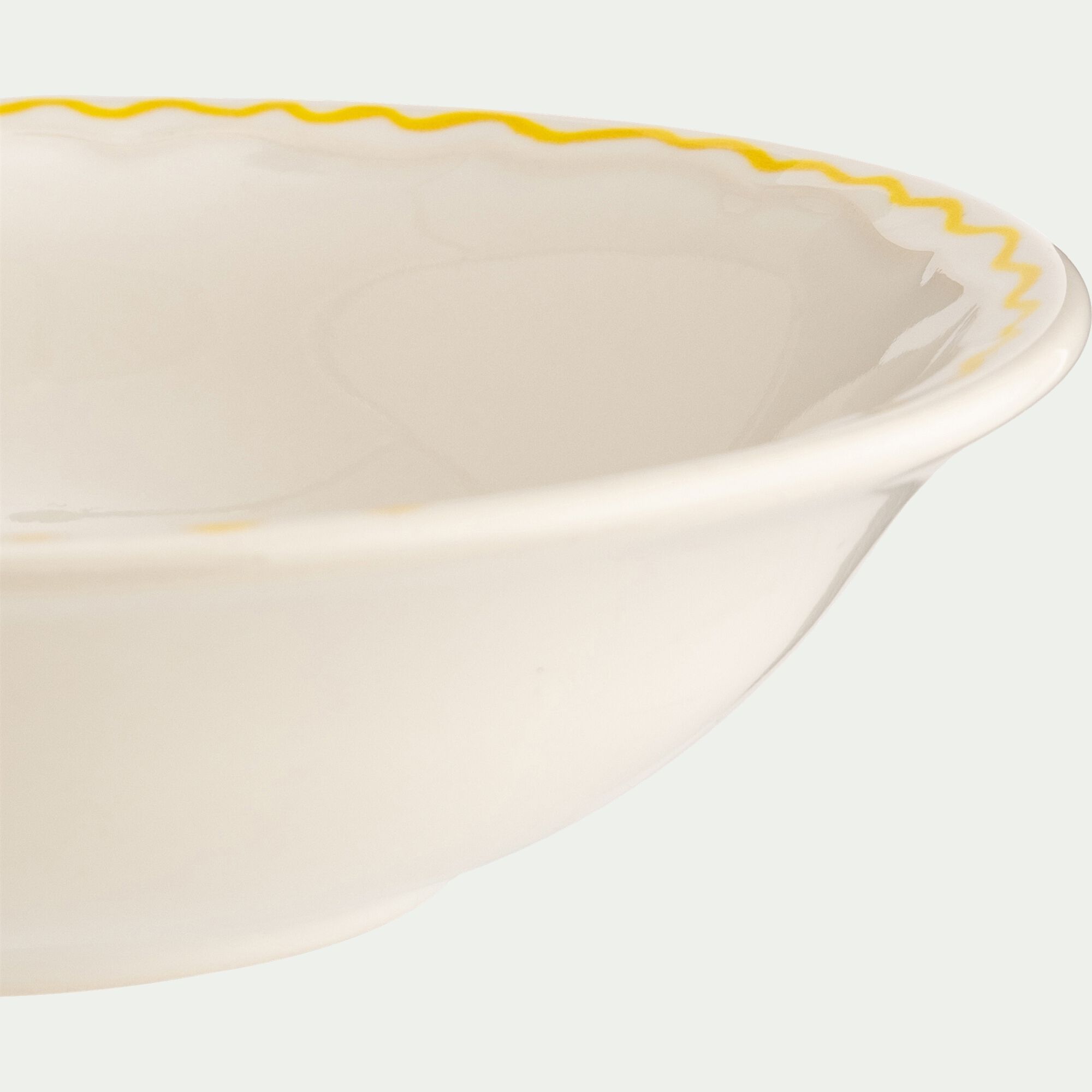 ADAO - Coupelle en grès D17,5cm - blanc