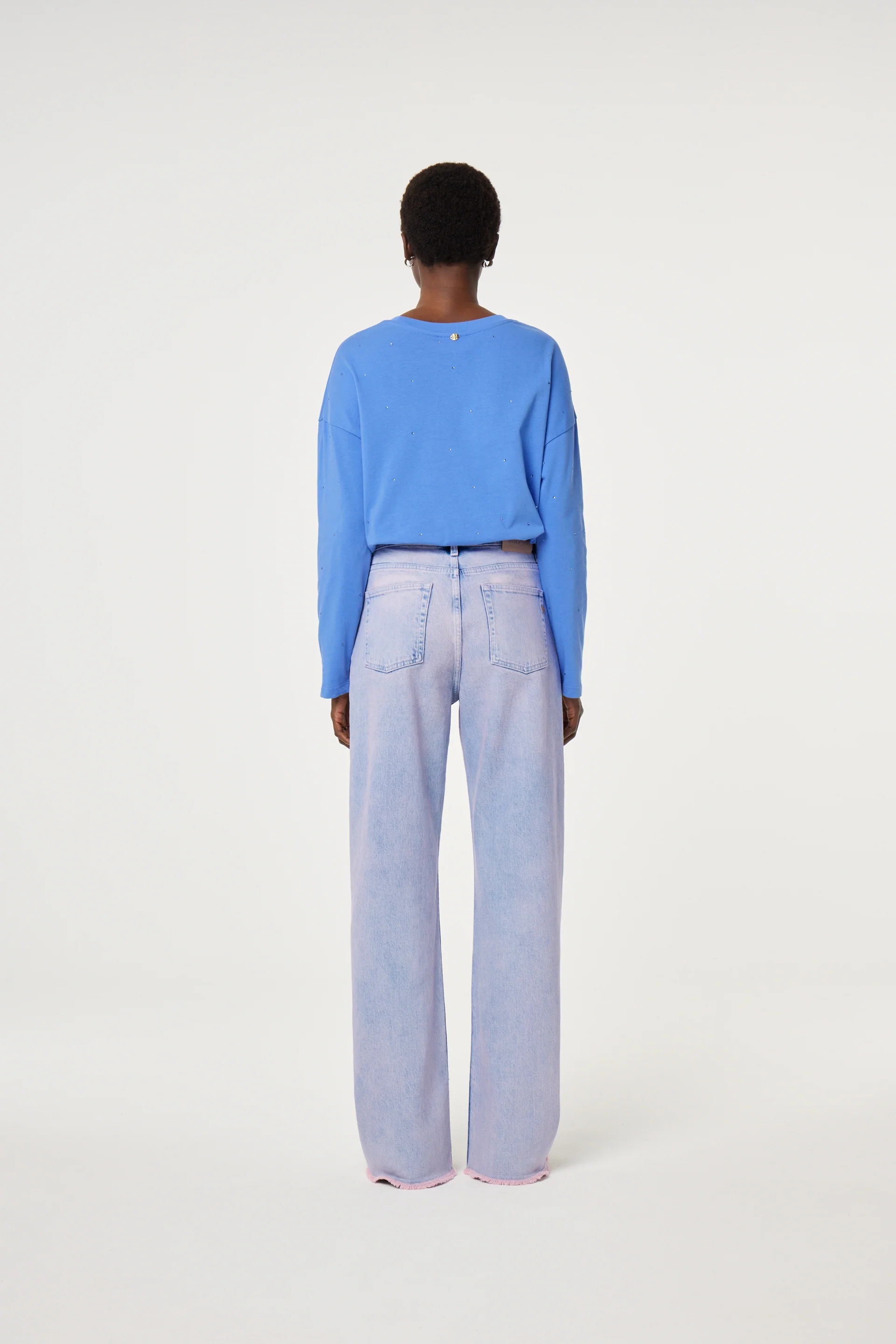 Phileine LS T-shirt | Marina Blue