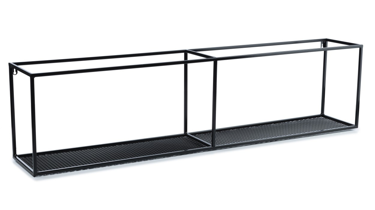 Wszechstronna półka wisząca metalowa 120 cm LOFT