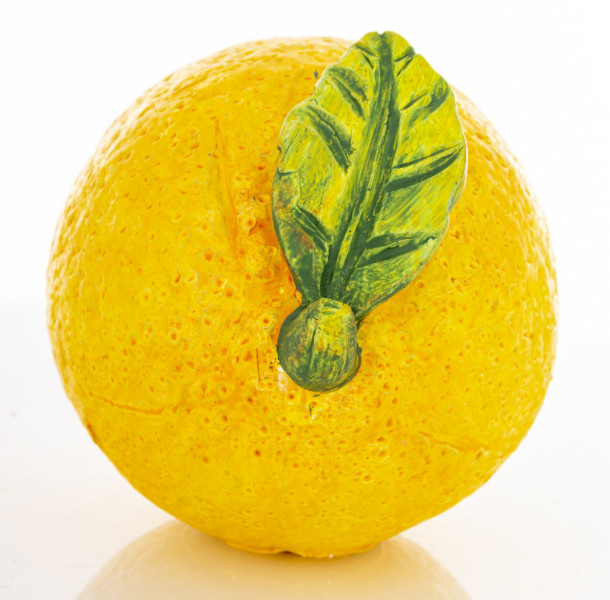 Dekoracja - cytryna 10x15x9 cm LIMONE