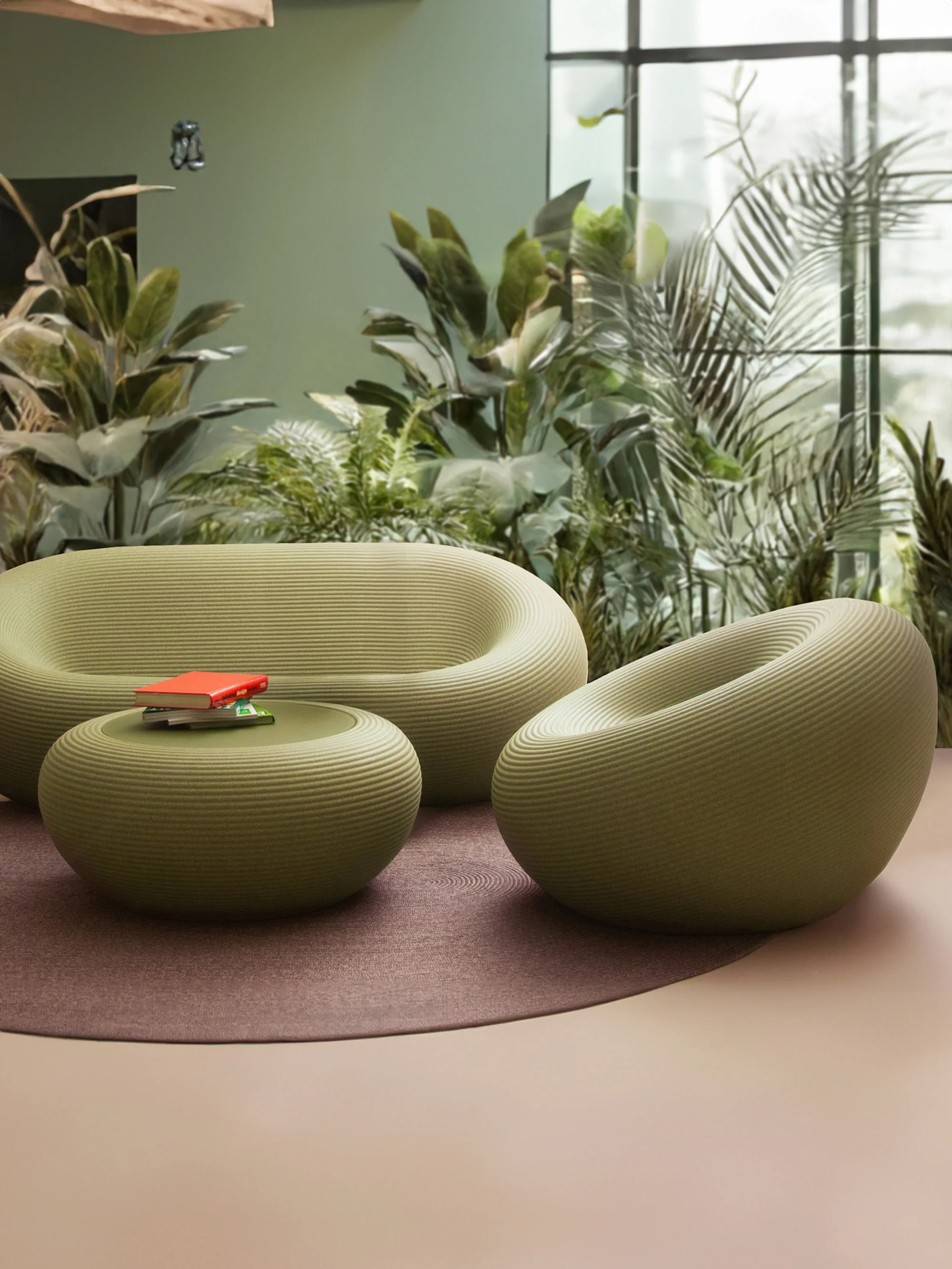 Garten-Sofa Nami (3-Sitzer)