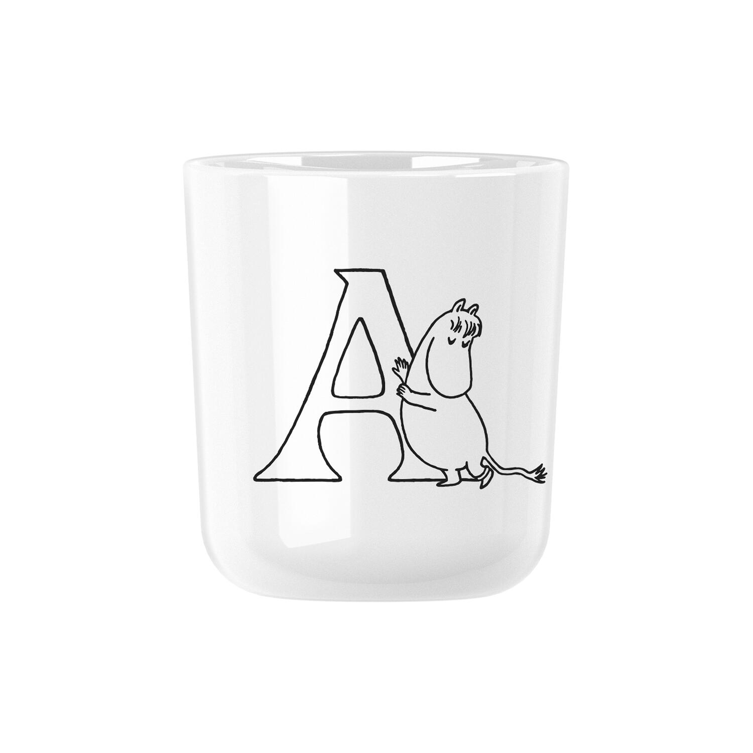 Moomin ABC kop A, moomin white