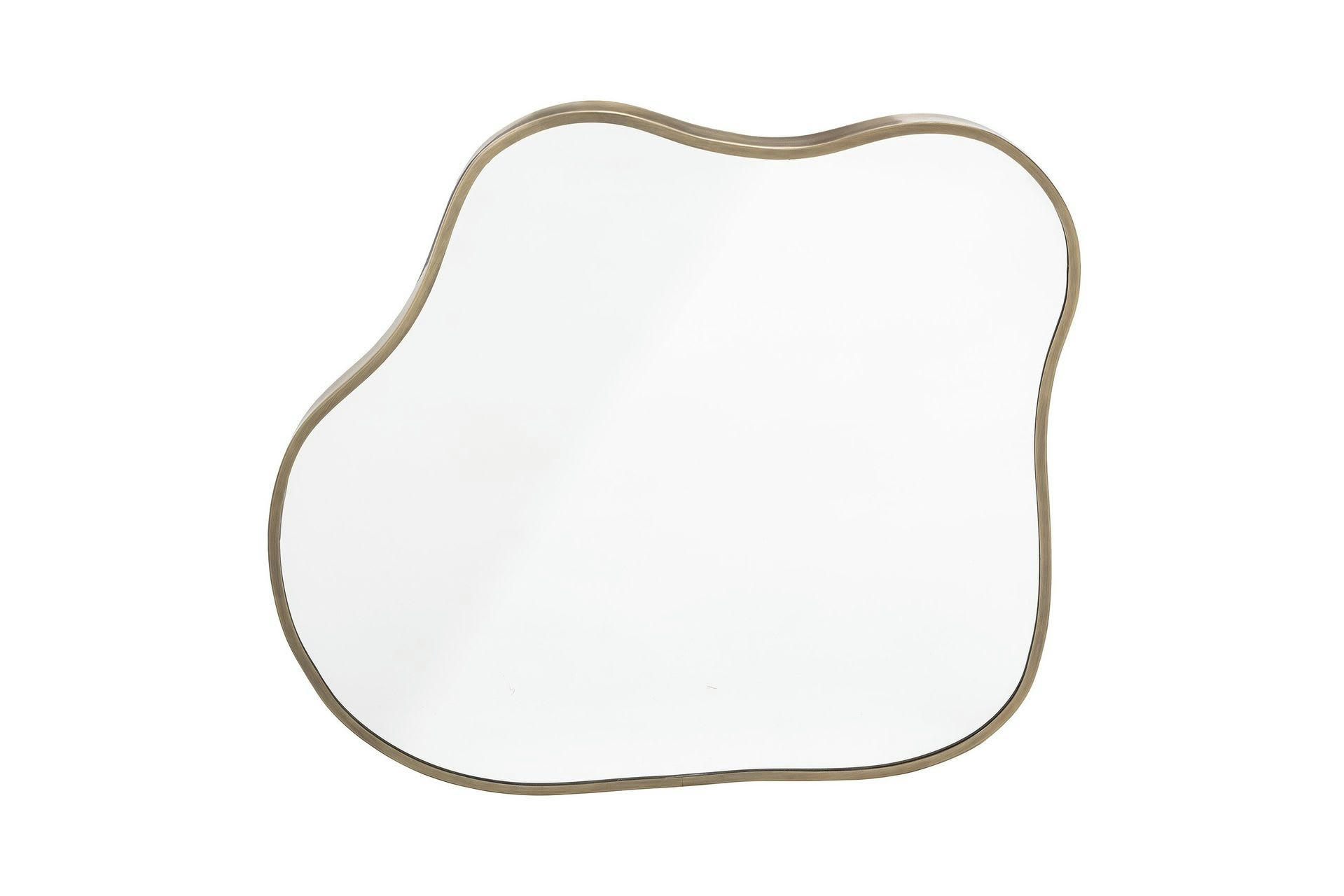 ABIGAIL - Grand miroir en métal doré